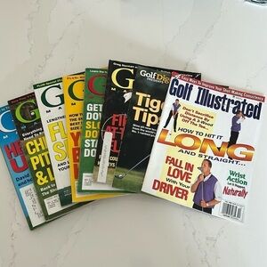 Vintage Golf Magazines 1998
